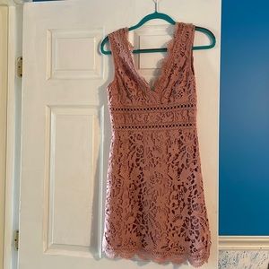 Coral dress size small